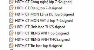 Hướng dẫn thực hiện Chương trình giáo dục trung học năm học 2021-2022